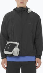 Salomon Férfi szélálló dzseki Salomon Outwind Full Zip mélyfekete