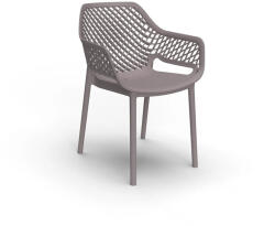 Leziter Letino scaun de grădină din plastic cappuccino (LBILETCAP)