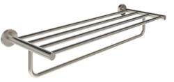 RAVAK Kona KN 330.30SSB törölközőtartó polcos, szálcsiszolt rozsdamentes acél (RAV-X07P1292)