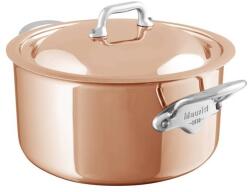 Mauviel Oală M´6S 20 cm, cu capac, cupru, Mauviel (ML53121)