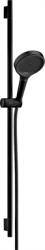 Hansgrohe Rainfinity zuhanyszett 130, 3 jet EcoSmart, S Puro 90 cm-es zuhanyrúddal, 160 cm-es zuhanytömlővel, matt fekete (HG-28744670)