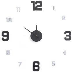 G21 Dekoratív falióra, G21, Műanyag/habszivacs, Elemes, 60cm, Fekete/Fehér (379651)