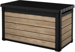 Keter Decocoat műanyag kerti lád 380 l kőrisfa (271424) - homelux