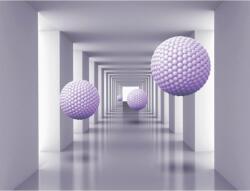 Blueback MAT Falikép Alagút lila golyókkal, 350 x 200 cm (BBIMG4192)