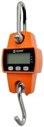 HDWR Tárolóhorog mérleg 300 kg-ig, mérési pontosság 50 g, függesztett, 0, 7 hüvelykes LCD kijelző, AA elemhez, tara, mértékegység átváltás, automatikus kikapcsolás, kg, lb, HDWR, wagPRO-H300 (wagPRO-H300)