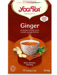 YOGI TEA ® Gyömbér bio tea - 17x ( Kiszerelés: 17x )