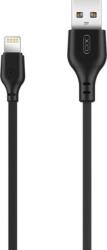 XO NB 103 USB-A apa - Lightning apa Adat- és töltőkábel 1m - Fekete (GSM094465) (GSM094465)