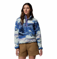 Columbia Helvetia II Printed Cropped Half Snap Mărime: L / Culoare: albastru (2098501466)