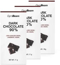 GymBeam - 90%-os étcsokoládé - 3 X 70 G