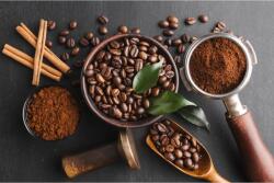 MÉDIA Öntapadó és mosható falfestmény Összetétel69 Kávé, rusztikus elrendezés5, 250 x 200 cm (FOTOTAP8965)