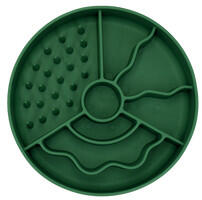 Fiboo Slow Fiboowl mini habzsolásgátló tál zöld 19 cm