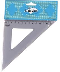  Vonalzó műanyag 45 fokos 13 cm - dellaprint