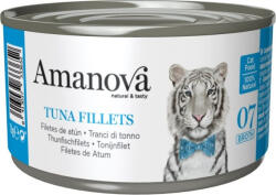  AmaNova Cat P07 Canned Tuna Fillets Broth 70 g
