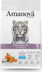  AmaNova Cat GF Sterilised White Fish Delicacy 1, 5 kg - webshop