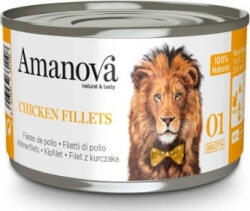  AmaNova Cat P01 Canned Chicken Fillets Broth 70 g