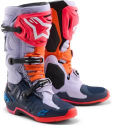 Alpinestars Ghete motocross Alpinestars TECH 10 Records ediție limitată, culoare neagră (AIM130-664)