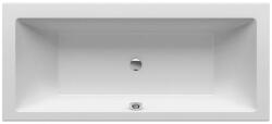 RAVAK Formy 01 Slim téglalap alakú fehér színű akril kád (vékony felső perem) 180x80 (C881300000)