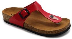 LEON 4080 LEON Comfort női bőr papucs (LEON3272-piros40)