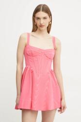 Bardot ruha - rózsaszín S - answear - 34 990 Ft