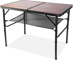 AGA Masă de camping pliabilă 90x60x42/66 cm Maro (MR6123)