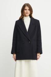 IVY & OAK gyapjúkabát - sötétkék L