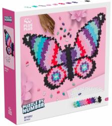 Plus-Plus Puzzle pe numere, Plus-Plus, 800 piese, Fluture (N00000694_001) Puzzle
