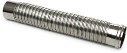 Inoxterm 80 x 500 mm flexibilis, rozsdamentes pellet kályha füstcső - fémszínű (Ø80 mm)
