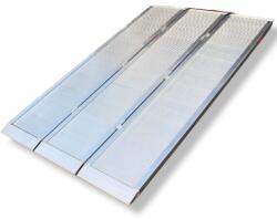 AVRamps Extra széles rámpa, 176x114 cm nagy teherbírású összecsukható alumínium rámpa teherbírása 1650 kg - 550 kg elemenként