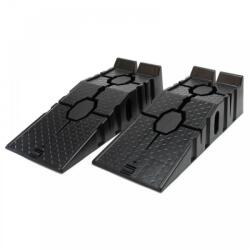 AVRamps Nagy teherbírású felhajtó rámpa, besüllyesztett kerékhellyel 2 db Rámpa, kiállításhoz, járdához, szereléshez 2500 kg teherbírás