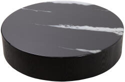Ma Maison LAGO 100 dohányzóasztal gyanta márvány mintás fekete (KHM-MM001501100419)