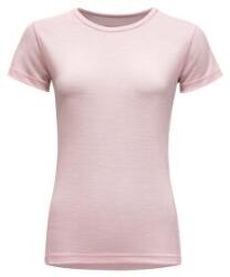Devold Breeze T-Shirt Women (180-216) Tricou cu mânecă scurtă 150A CHALK PINK XL