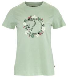 Fjällräven FJÄLLBLOMSTER FOX T-SHIRT WOMEN Tricou cu mânecă scurtă Soft Jade S