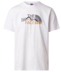 The North Face Mountain Line Regular Short Sleeve Tee - Graphic Men Tricou cu mânecă scurtă TNF WHITE M