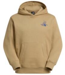 The North Face U Mountain Celebration Relaxed Hoodie-Graphic Men Hanorac Khaki Stone M