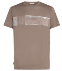 Icebreaker Merino 150 Tech Lite SS Tee Elevation Line Men Tricou cu mânecă scurtă PORCINI XXL