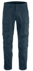 Fjällräven ABISKO HYBRID TRAIL TROUSERS ZIP-OFF MEN Pantaloni Navy 50/LONG