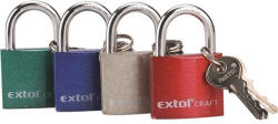 Extol Craft 77010 lakat, vas, 3 kulccsal, 32mm (77010) - mostelado