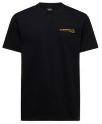 La Sportiva SINCE 1928 T-SHIRT Men Tricou cu mânecă scurtă Black/Yellow S