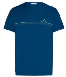 Icebreaker Merino 150 Tech Lite SS Tee Range Stripes Men Tricou cu mânecă scurtă ATLANTIS S