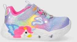 Skechers gyerek sportcipő UNICORN CHARMER TWILIGHT DREAM - lila 21
