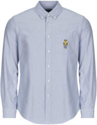 Ralph Lauren Cămăsi mânecă lungă Bărbați CHEMISE COUPE DROITE EN OXFORD Polo Ralph Lauren albastru EU XL - spartoo - 734,40 RON