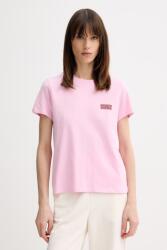 American Vintage pamut póló - rózsaszín S