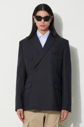 424 gyapjú kabát - sötétkék 52