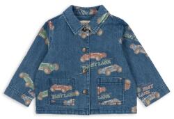 Konges Sløjd gyerek farmerkabát MAGOT JACKET GOTS - sötétkék 92