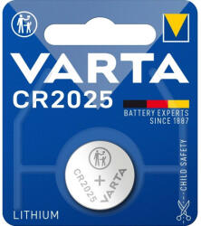 VARTA CR2025 3V Lithium gombelem (Varta-CR2025-6025)