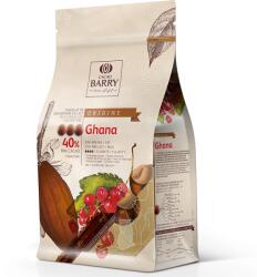 Cacao Barry Origin csokoládé Ghana tejcsokoládé 40% 1kg - Callebaut - CACAO BARRY (CHM.P40GHA.E1.U68)