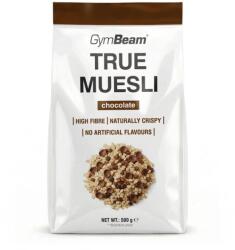 GymBeam True Muesli 500 g ciocolată
