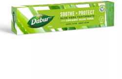 Dabur Soothe + Protect Aloe Vera fogkrém 100ml fluormentes, organikus - paleocentrum