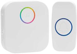 Solight 1L80 vezeték nélküli csengő konnektorba, 180m, learning code, fehér