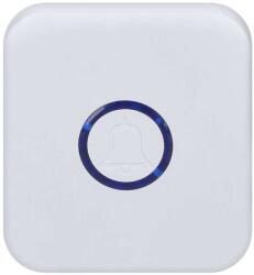 Solight 1L70 vezeték nélküli csengő dinamóval, 150m, learning code, fehér